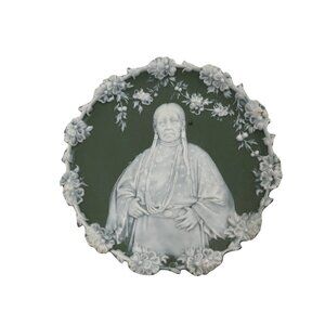 SCHAFER & VATER JASPERWARE NATIVE‎ AMERICAN INDIAN RARE